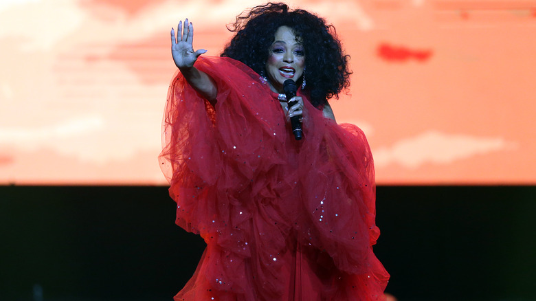 Diana Ross sur scène