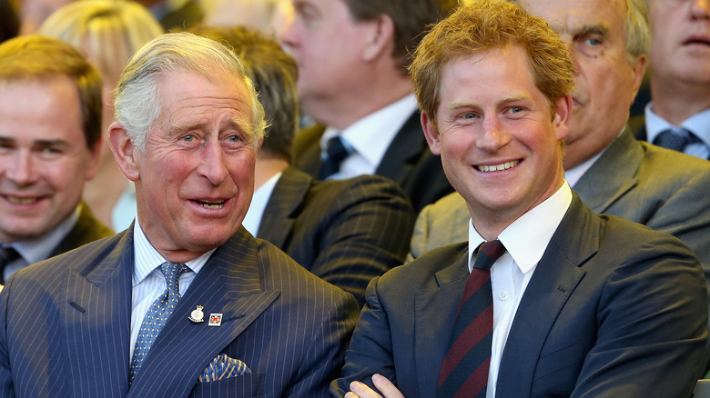 Le prince Charles et le prince Harry