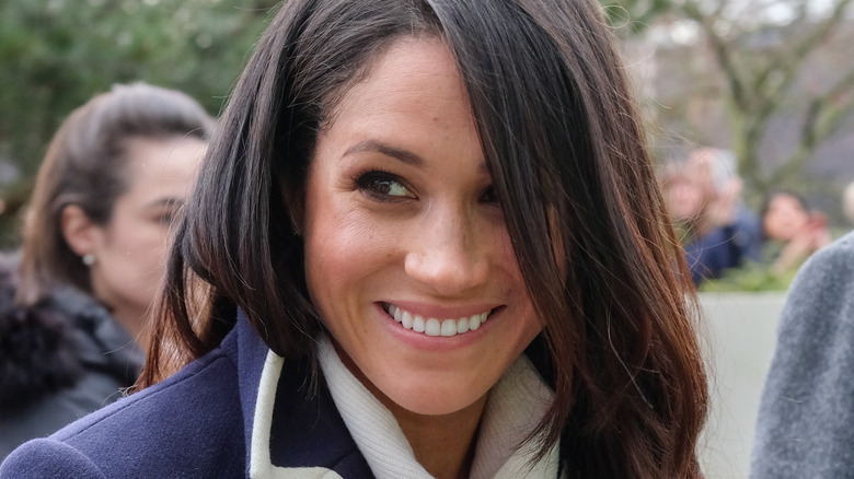 Meghan Markle souriante