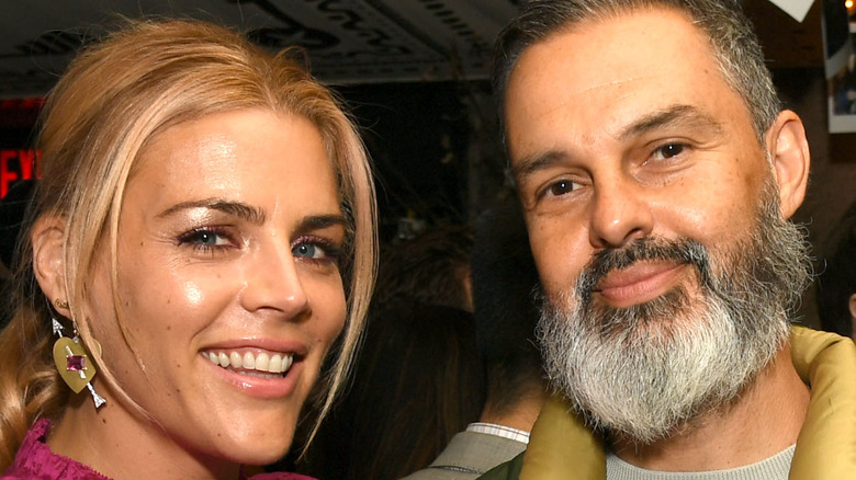 Busy Philipps et Marc Silverstein lors d'un événement