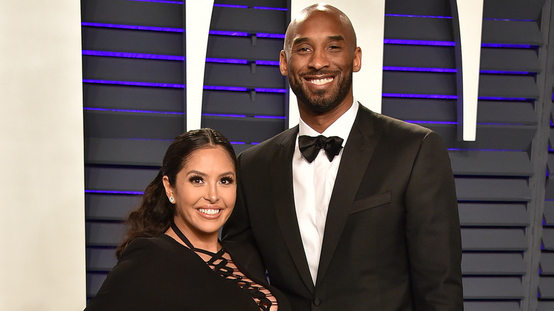 Vanessa Bryant et Kobe Bryant aux Oscars sur le tapis rouge