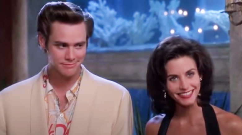 Jim Carrey et Courteney Cox "Ace Ventura : Détective animalier" 