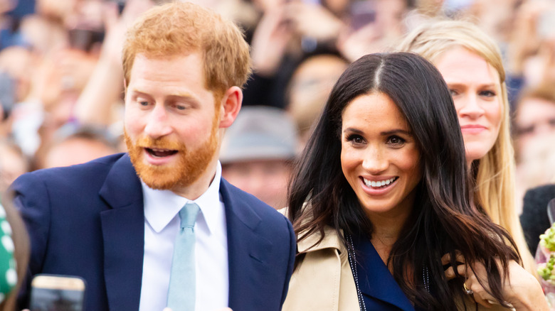 Le prince Harry et Meghan Markle