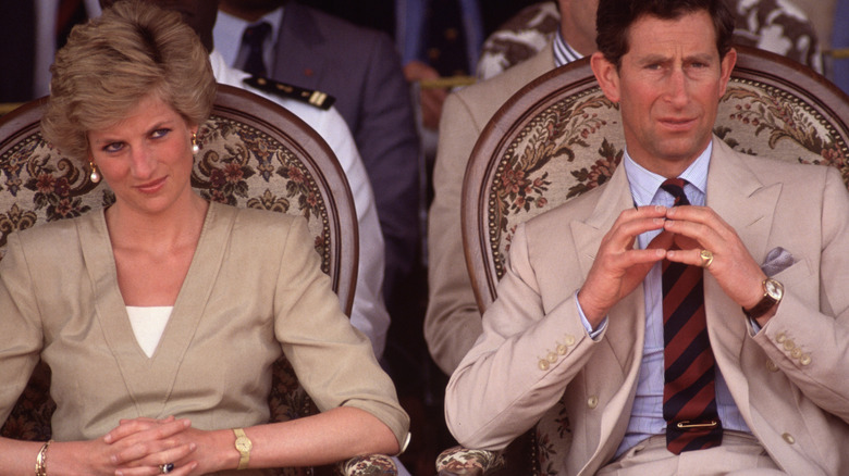 Le prince Charles et la princesse Diana en 1990