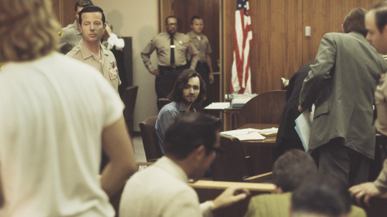 Charles Manson au tribunal