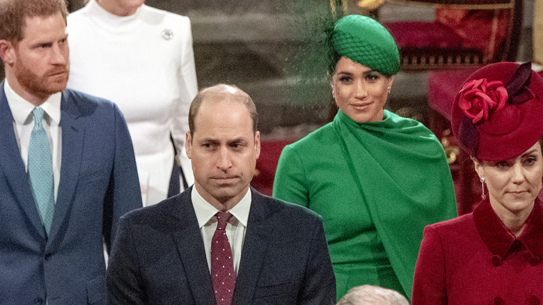 Harry, William, Meghan et Kate