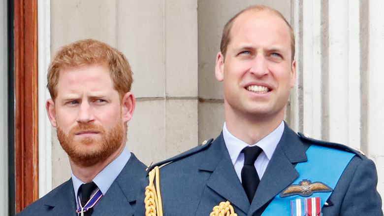 Le prince Harry et le prince William