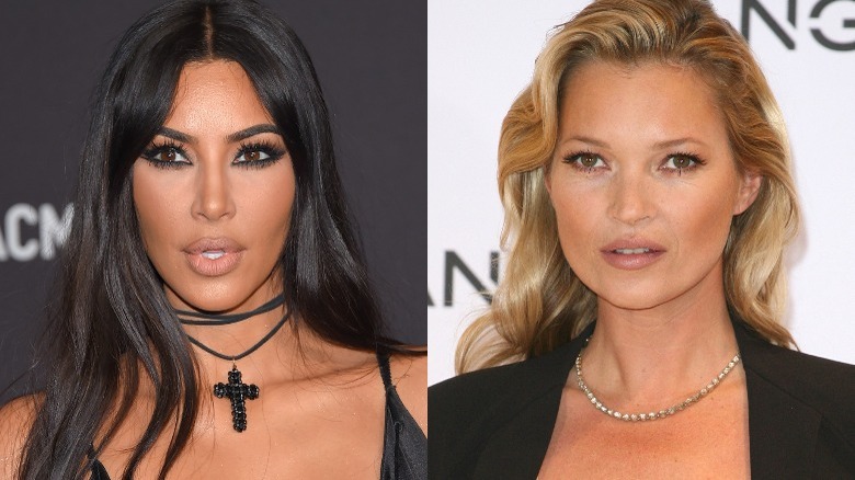 Kim Kardashian et Kate Moss