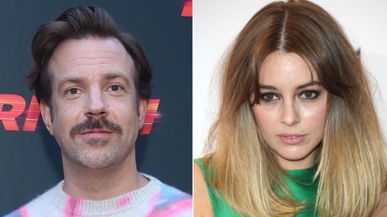 Jason Sudeikis et Keeley Hazell côte à côte