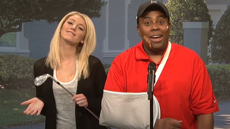 Blake Lively et Kenan Thompson sur SNL