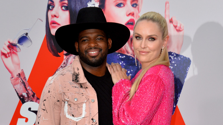 PK Subban et Lindsey Vonn sur le tapis rouge