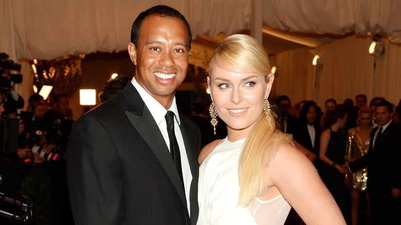 Tiger Woods et Lindsey Vonn sur le tapis rouge