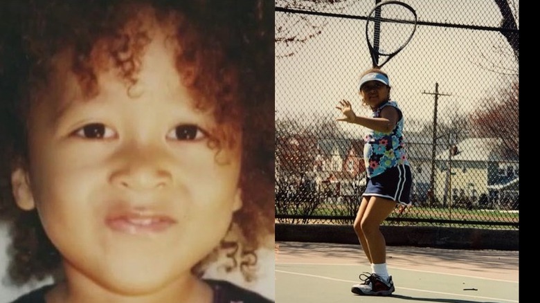 Naomi Osaka enfant