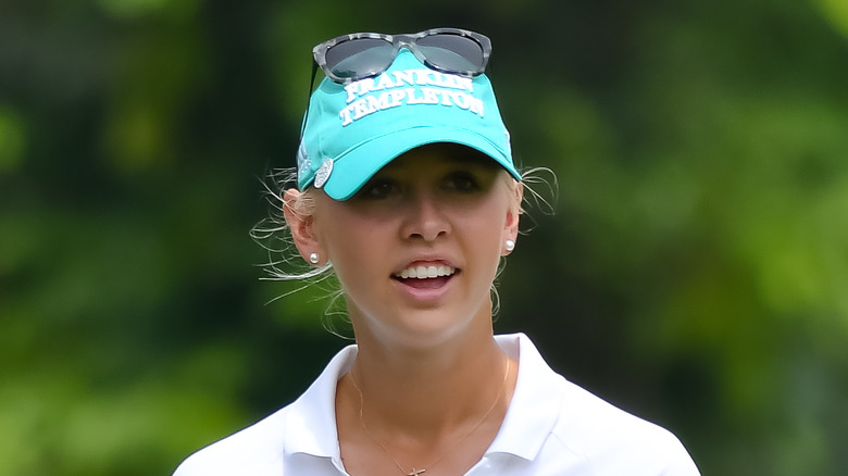 Jessica Korda s'exprimant