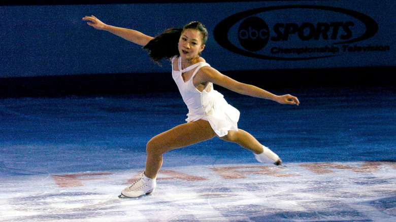 Michelle Kwan patinant