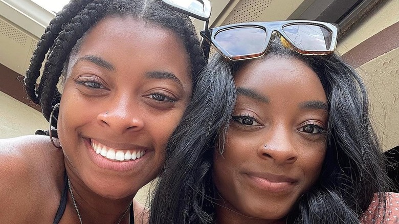 Adria Biles et Simone Biles