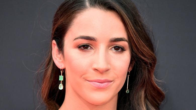 Aly Raisman petit sourire