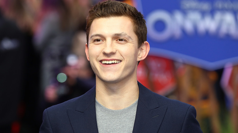 Tom Holland souriant