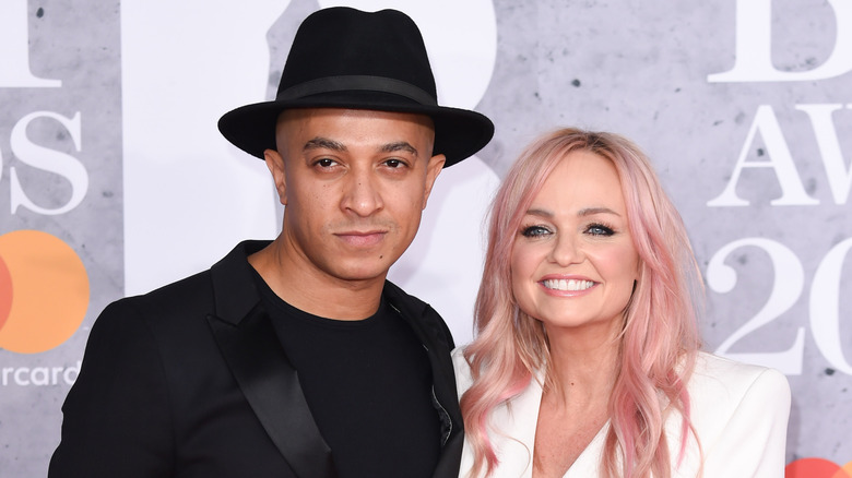 Jade Jones et Emma Bunton sur le tapis rouge