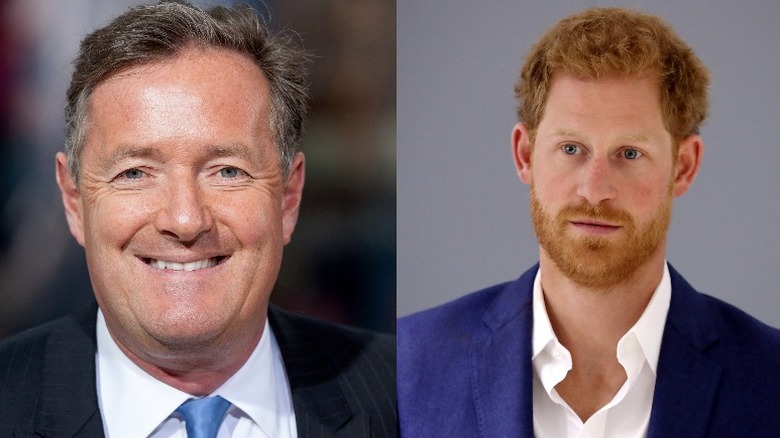 Piers Morgan et le prince Harry