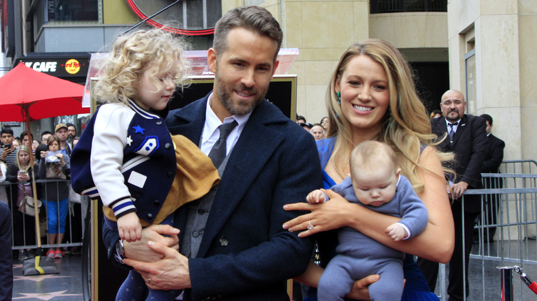 Hollywood Walk of Fame de la famille Ryan Reynolds Blake Lively