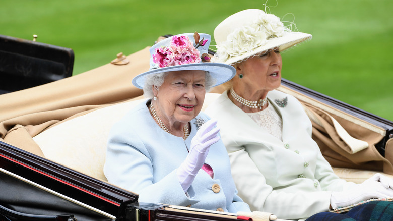 La princesse Alexandra et la reine Elizabeth II