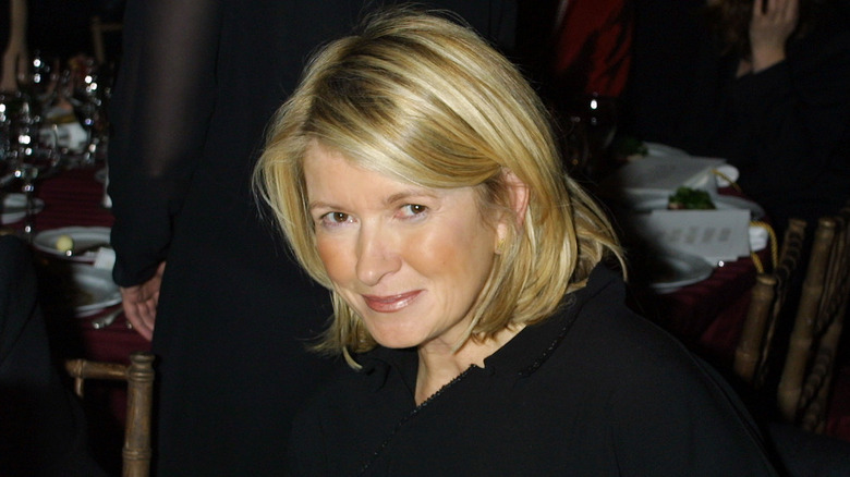 Martha Stewart souriant 