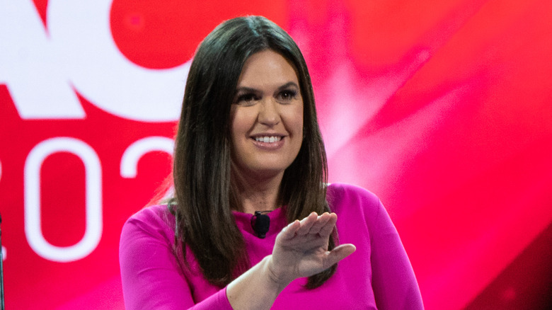 Sarah Huckabee Sanders à l'événement CPAC en Floride