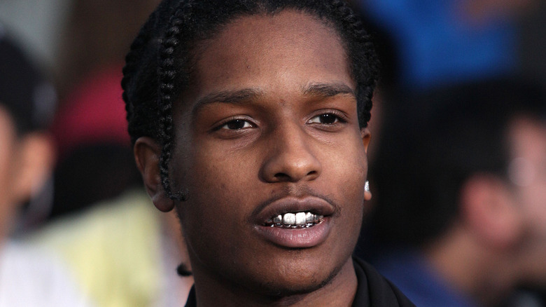 A$AP Rocky souriant