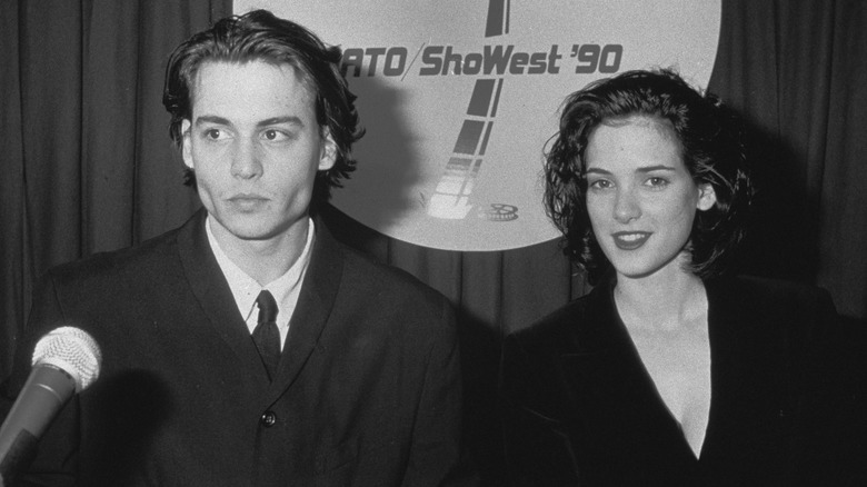 Johnny Depp et Winona Ryder ensemble 