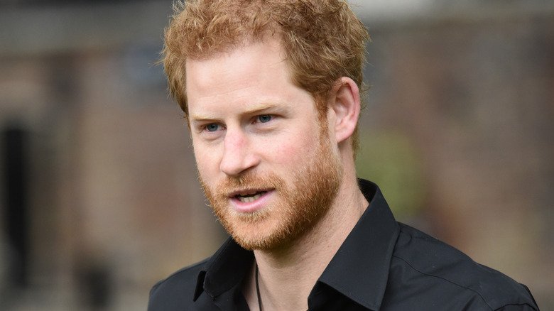 Cheveux roux du prince Harry