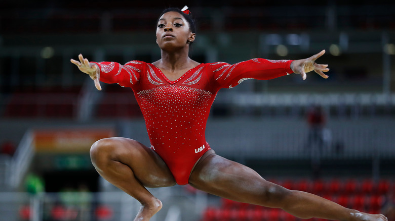 Simone Biles aux Jeux olympiques de 2016