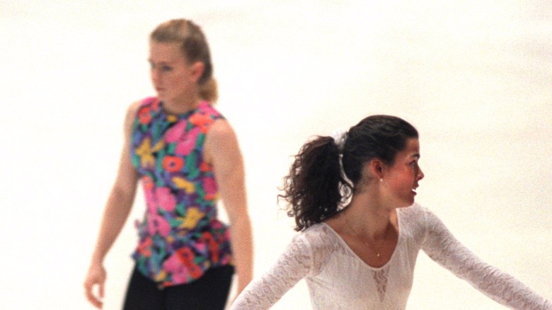 Tonya Harding et Nancy Kerrigan patinage artistique