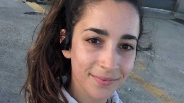 Aly Raisman dans un selfie