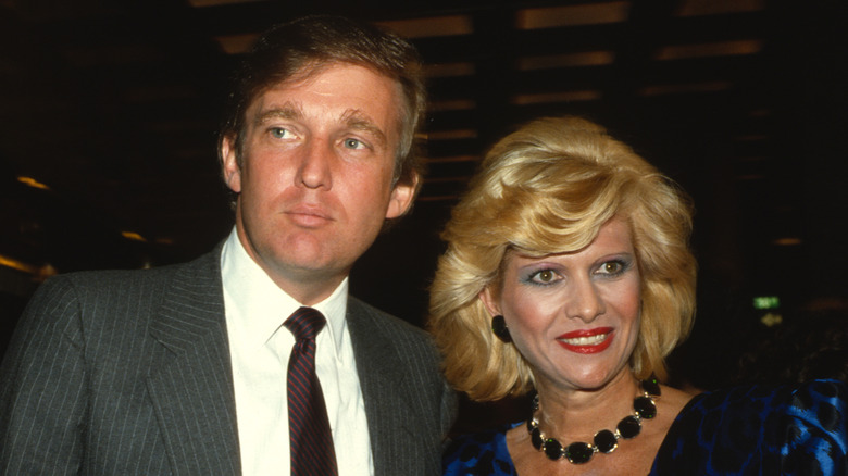 Donald Trump et Ivana Trump à l'événement