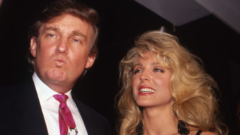 Donald Trump et Marla Maples 