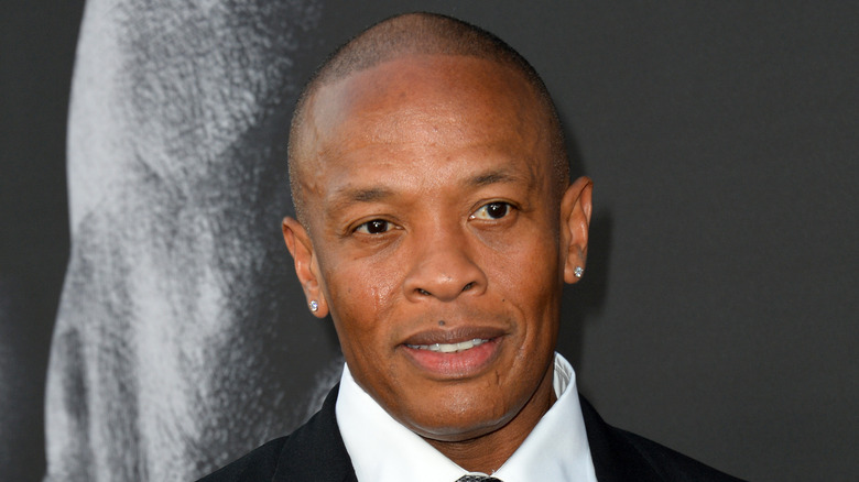 Dr. Dre sur le tapis rouge