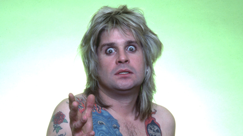 Les yeux d'Ozzy Osbourne se sont grands ouverts dans les années 1980