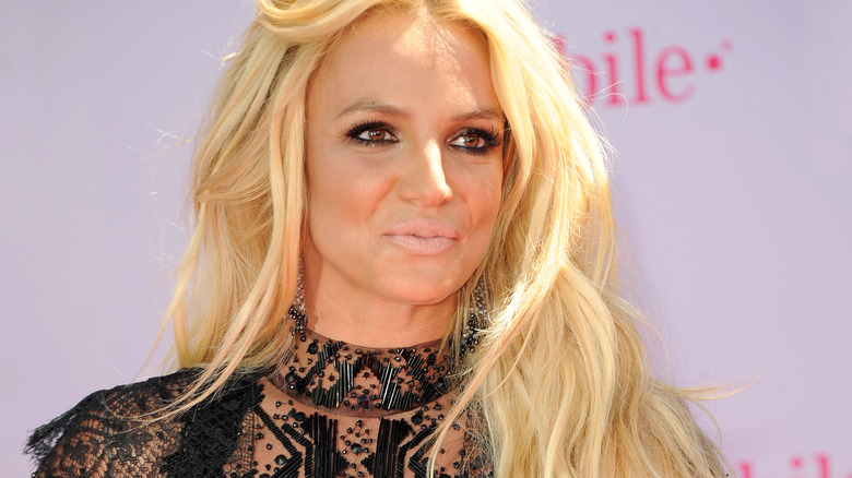 cheveux longs de Britney Spears