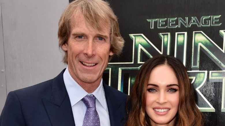 Megan Fox avec Michael Bay