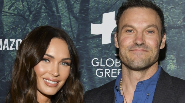 Megan Fox, Brian Austin Green souriant