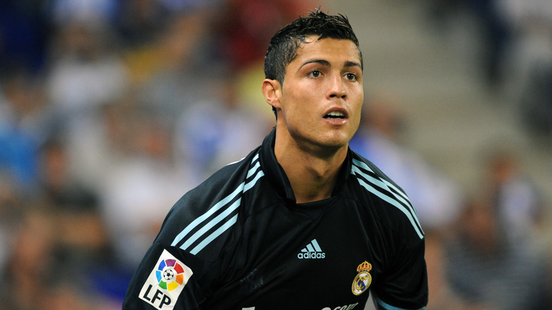 Cristiano Ronaldo a joué pour le Real Madrid en 2009