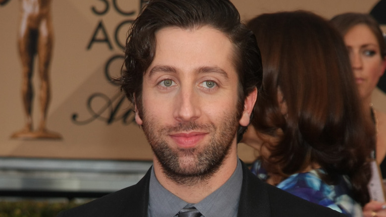 Simon Helberg lors d'une remise de prix