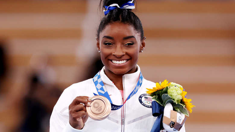 Médaille de bronze Simone Biles