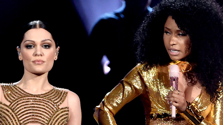 Jessie J et Nicki Minaj sur scène