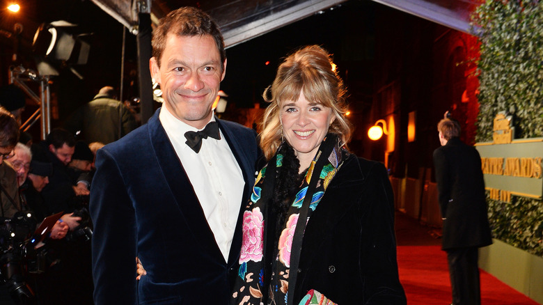 Dominic West et Catherine FitzGerald lors d'une cérémonie de remise de prix 