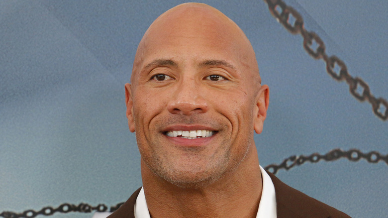 Dwayne "The Rock" Johnson à la première de "Hobbs & Shaw"