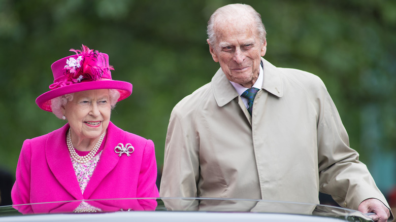 La reine Elizabeth et le prince Philip