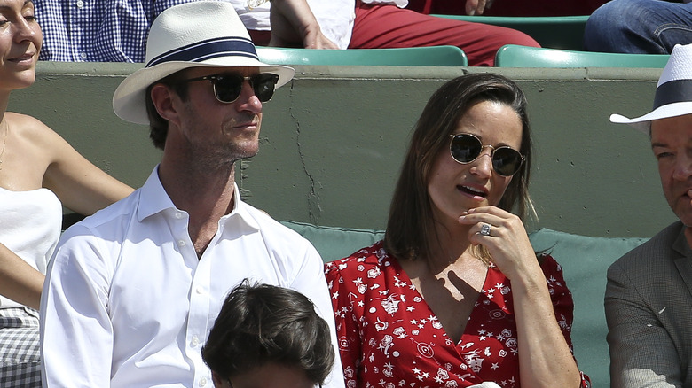 James Matthews et Pippa Middleton à Wimbledon