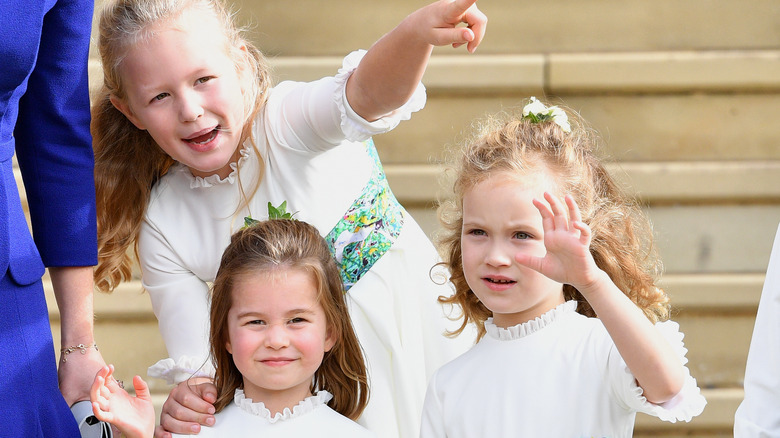 La princesse Charlotte et Maud Windsor